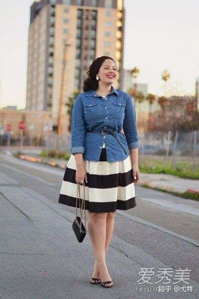 胖胖的女生怎么穿搭呀