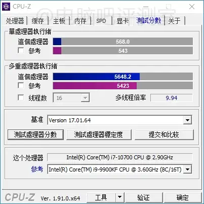 评测室首发】与i9平起平坐？i7-10700简单评测- 知乎