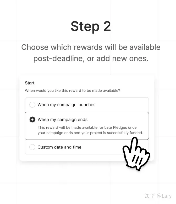 Kickstarter上线Late Pledges！详细介绍及操作细节！插图1