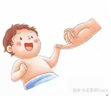 说话,写字,走路关它事——抓握反射