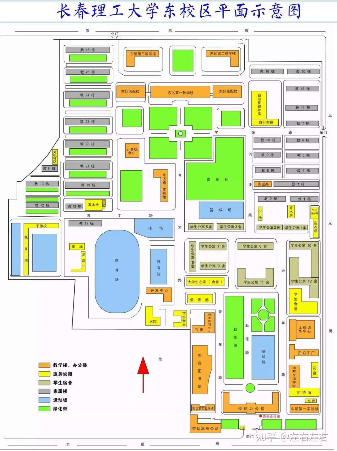 大连工业大学校园地图图片