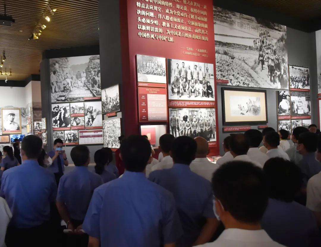 最高检百名党员干部打卡中国共产党历史展览馆 知乎