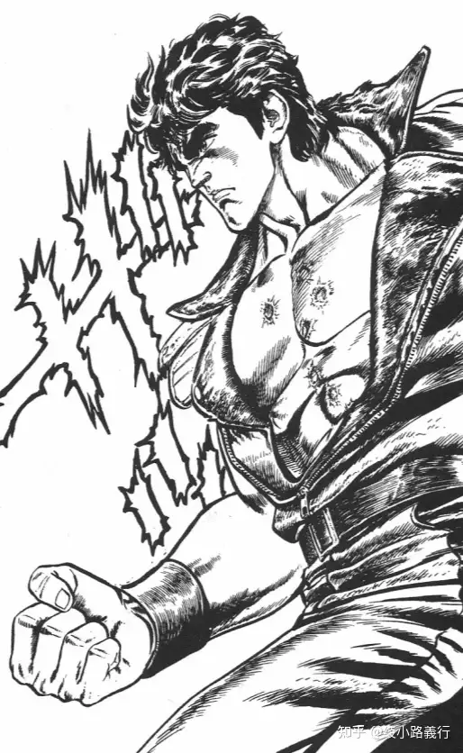 80后人气漫画 北斗神拳 千锤百炼方成钢 健次郎受伤场面大盘点 知乎