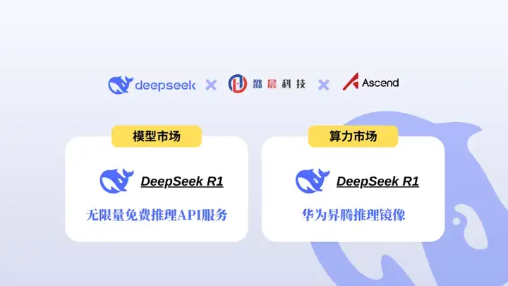 免费！潞晨携手华为昇腾，国产算力DeepSeek R1推理API及云镜像服务来了