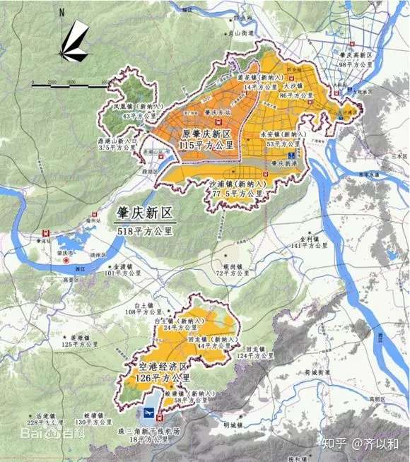 广东跨境通(肇庆)电子商务产业园,京东云华南总部,香港城等一批项目
