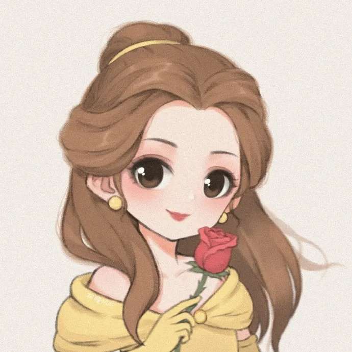 闺蜜头像迪士尼在逃公主系列