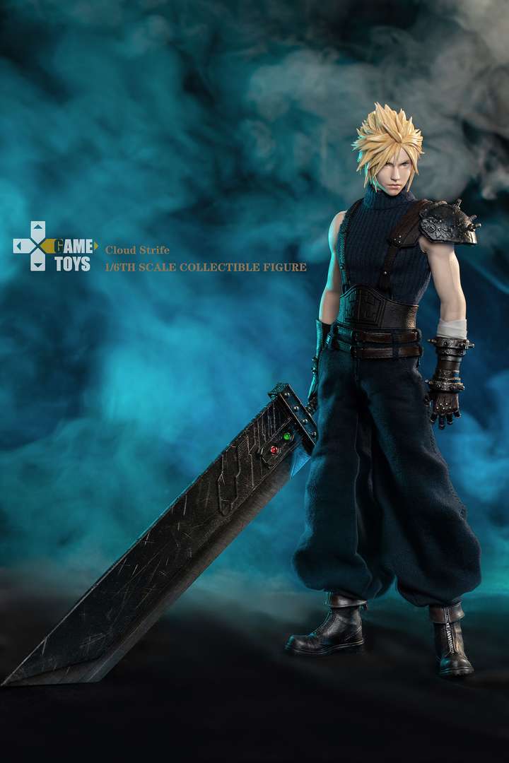 gametoys《ff7》1/6克勞德:65cm的超大摩托車帥哭了! - 知乎