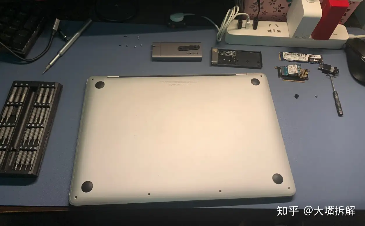 MacBook Pro 2017款不带bar升级硬盘苹果笔记本拆机升级硬盘- 知乎