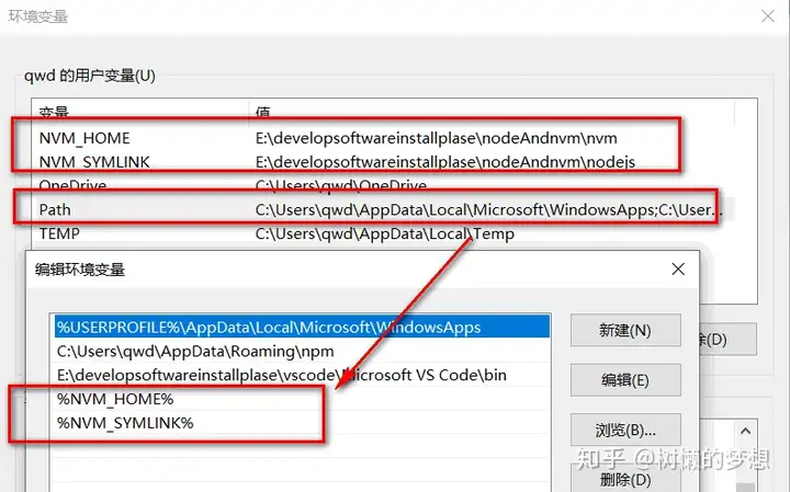 使用 nvm管理 node.js（windows版本）