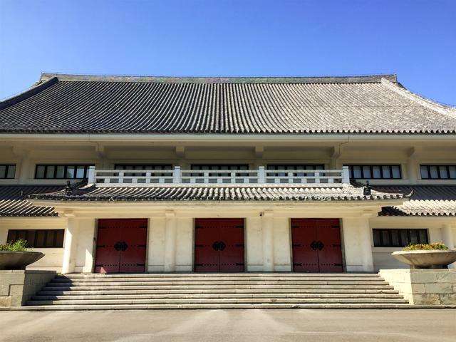 长春牡丹园内的日本神武殿旧址