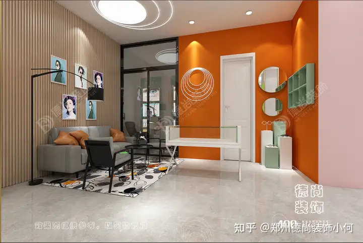 眼镜店装修案例丨为你打造一个美而温馨的眼镜店空间！(图4)