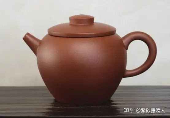 中国 紫砂朱泥 在銘入 煎茶器-