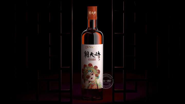 玫瑰露酒包装设计，深圳酒包装设计公司，古一设计