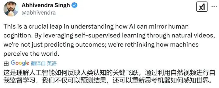 物理直觉不再是人类专属？LeCun等新研究揭示AI可如何涌现出此能力