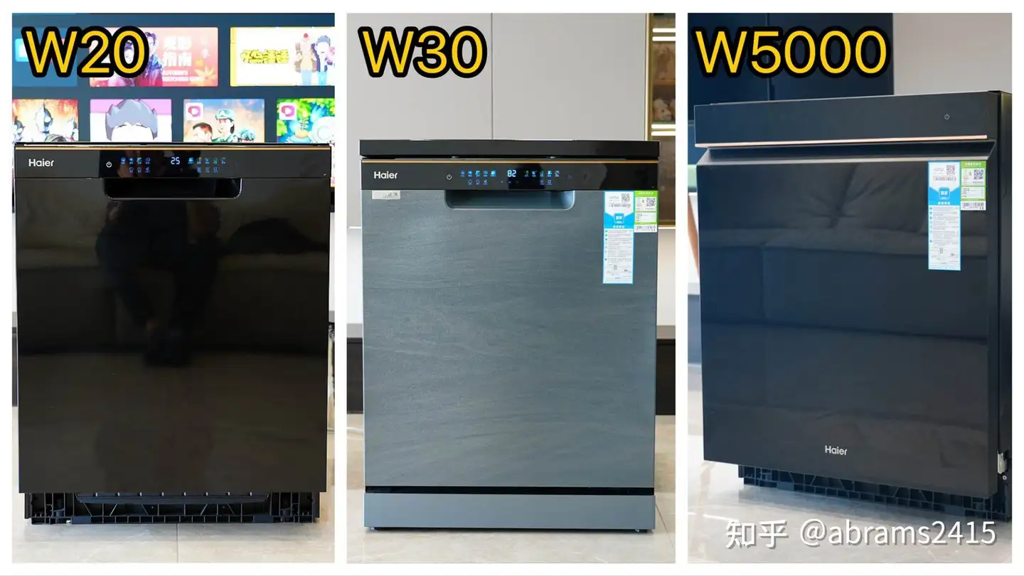 22年海尔新品W20/W30/W5000洗碗机如何选？ - 知乎