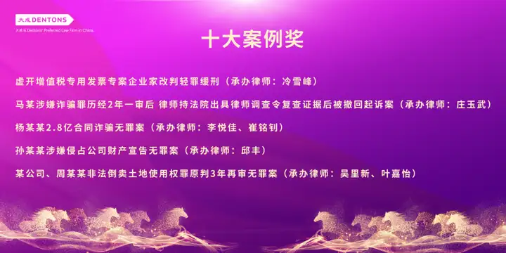 刑铸法治 骏启新程｜大成刑委会2025年会盛典耀启邕城