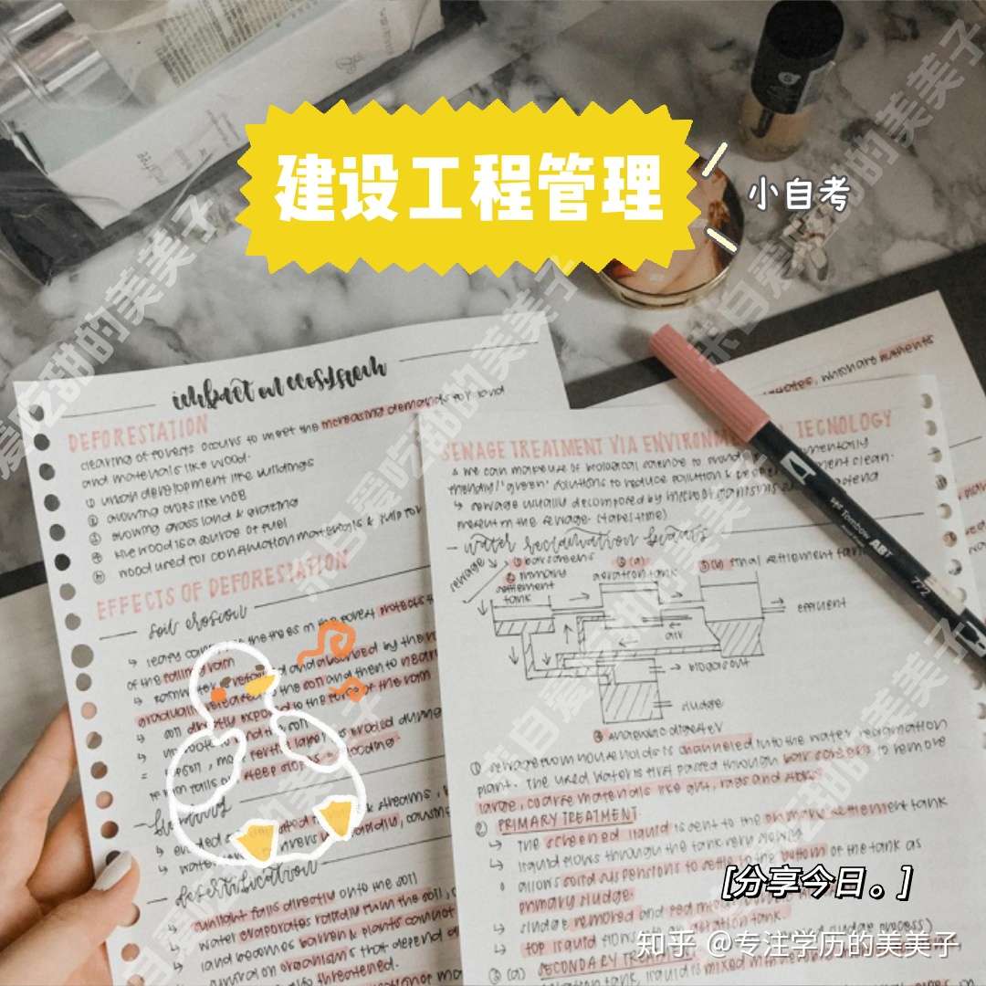 建设工程管理 小自考 知乎