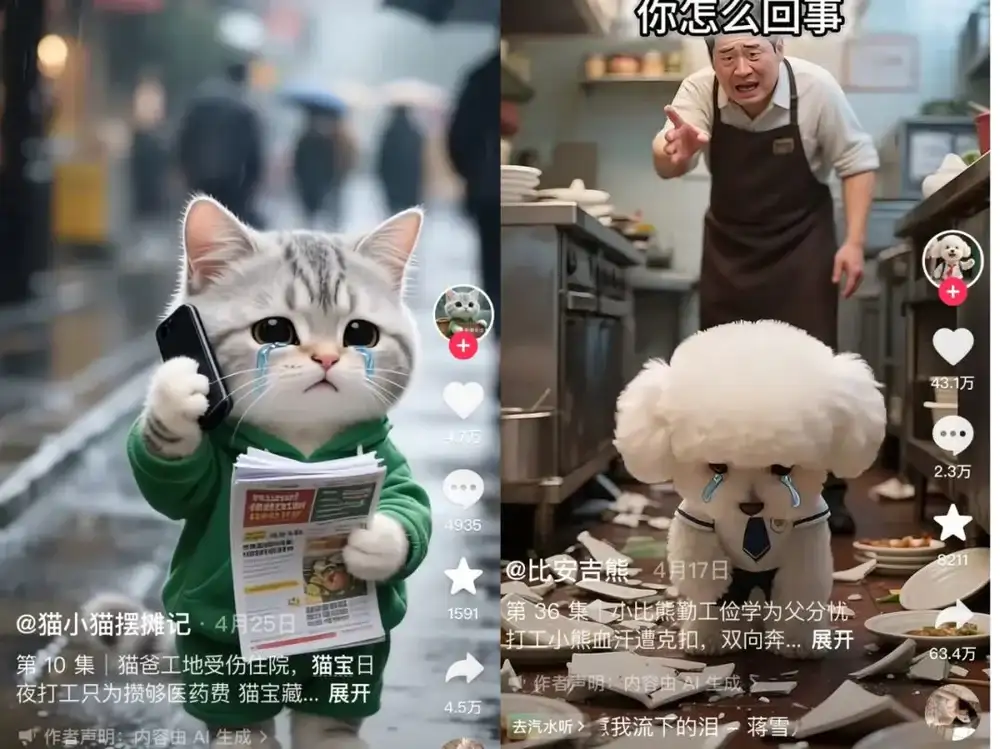 AI古偶搞抽象，观众嗨了，钱在哪呢？