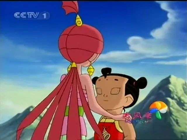 《哪吒传奇》哪吒与小龙女