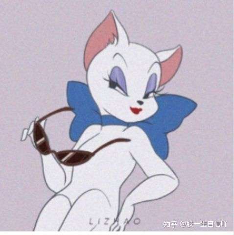 找一只《猫和老鼠》中的白猫?