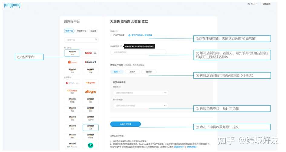 如何注册pingpong申请亚马逊收款账号 知乎