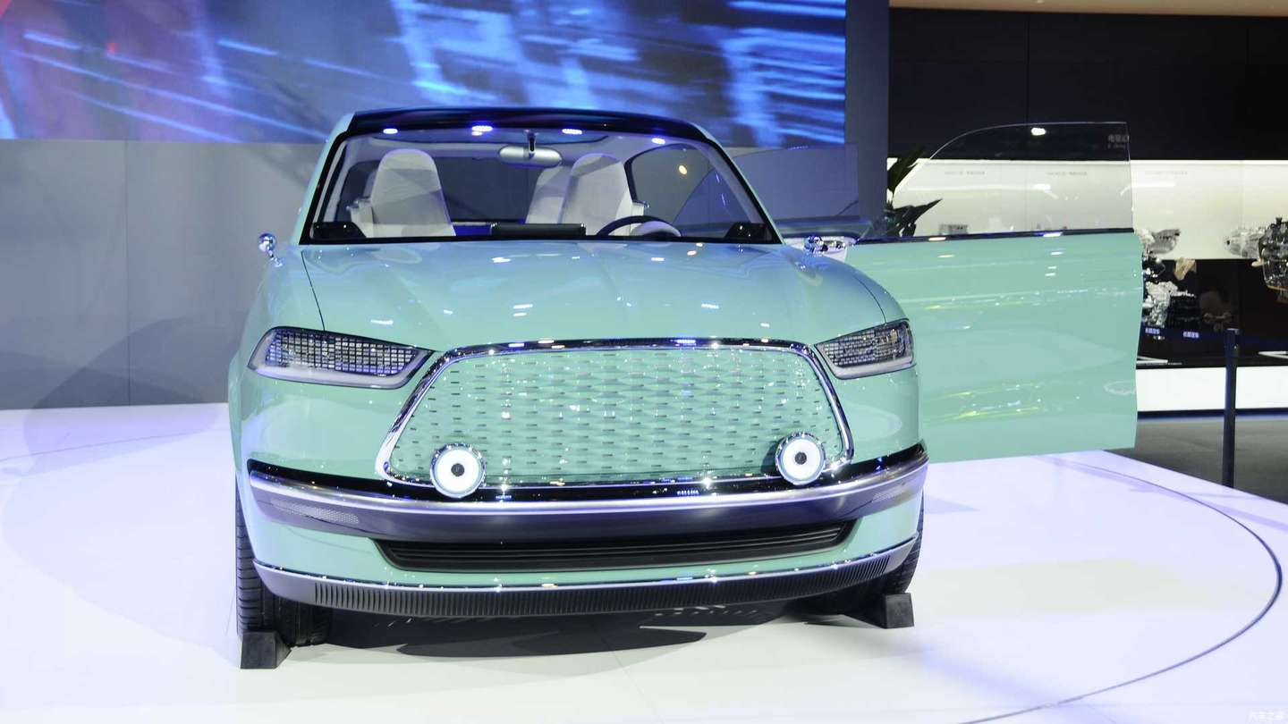 新车速递 满满的复古风长城发布新能源复古车型 知乎