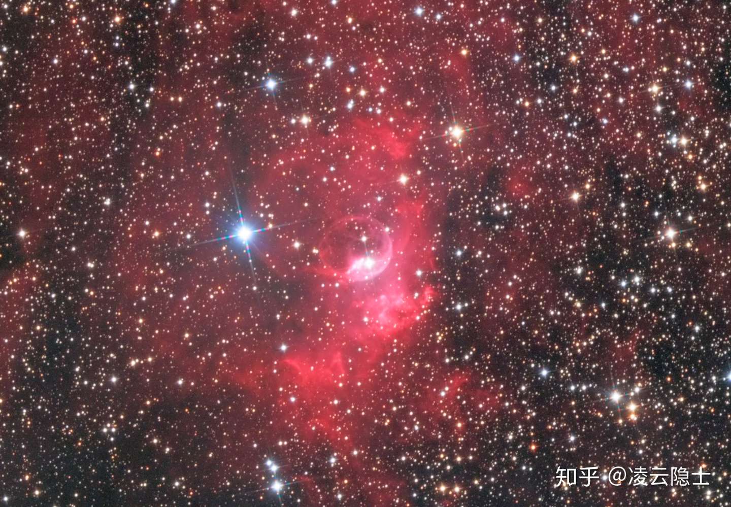 Ngc7635气泡星云 知乎