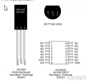 51单片机学习笔记11使用ds18b20温度传感器