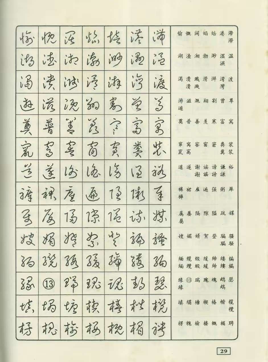 浅醺 的想法  钢笔行草辑4/4