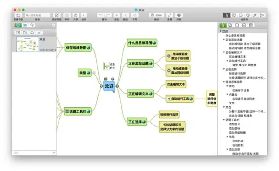 Mac 上值得推荐的五款思维导图软件- 知乎