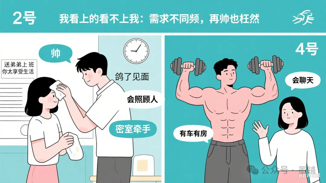图片[6]-喜欢的看不上我，看上的我不爱：相亲哪有什么铁律，不过是没摸清自己的 “雷达”-墨铺