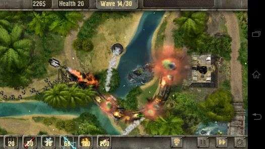图片[2]-《战地防御HD》v1.13.5 MOD APK（无限货币版）经典塔防安卓手机游戏 - 山海之花 - 宝藏星球屋-山海之花 - 宝藏星球屋