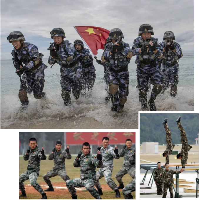 当军事训练遇上健身能暴瘦的徒手组合练习