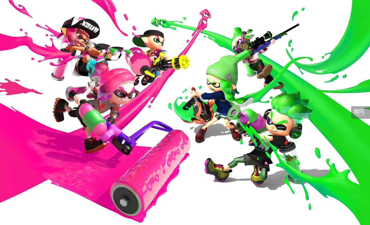 为什么越来越多的玩家正在 射爆全场 Splatoon 2 的进步与乐趣 知乎