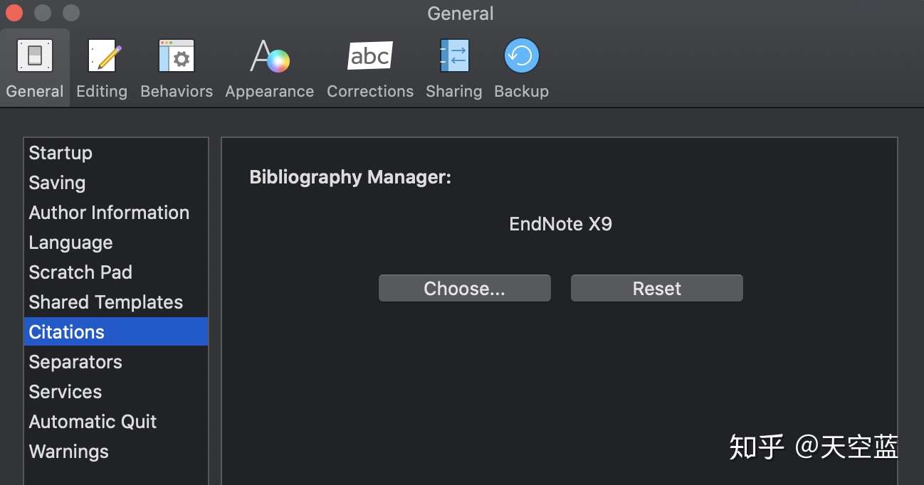 how do you use endnote with scrivener