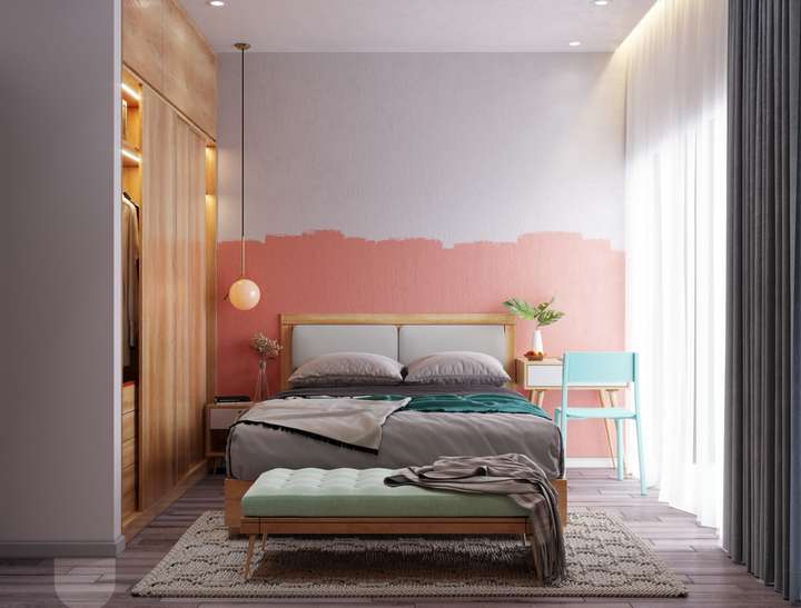 粉色卧室装修案例欣赏