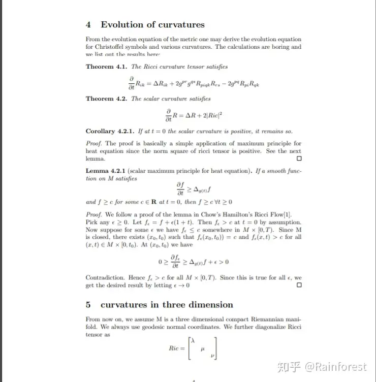 First glance at Ricci Flow - 知乎