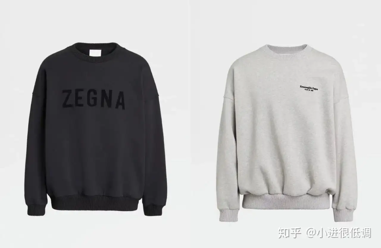 Fear of God x Ermenegildo Zegna系列FOG杰尼亚联名圆领套头卫衣全方位