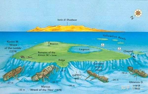 第一次沉船潜水 埃及红海二战沉船 海难船 知乎