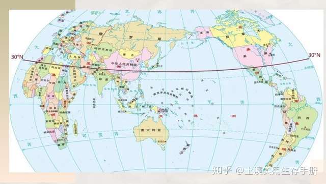 北纬30°线上的神秘地带 知乎