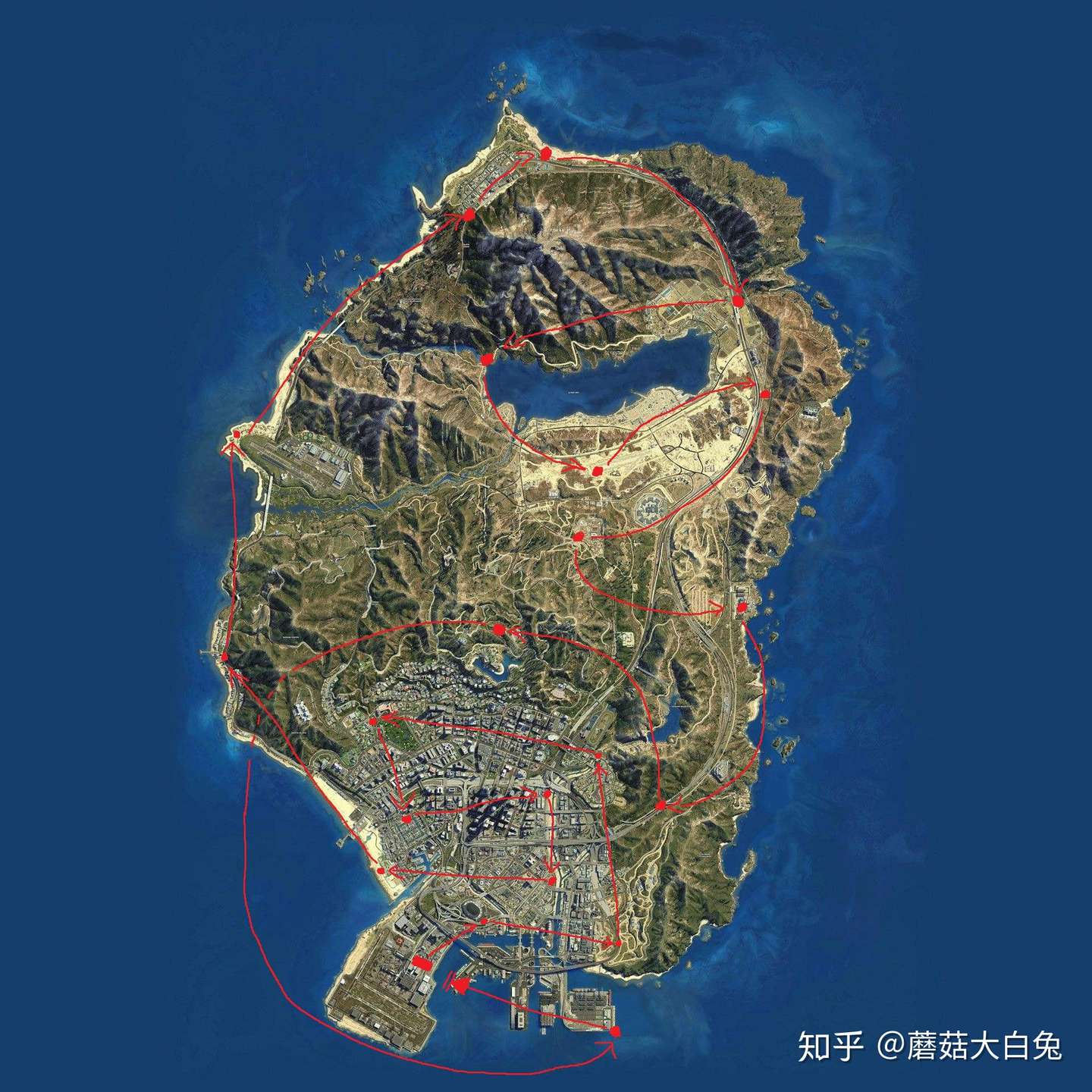 Gta5中的那0个广告牌上写了些什么 知乎