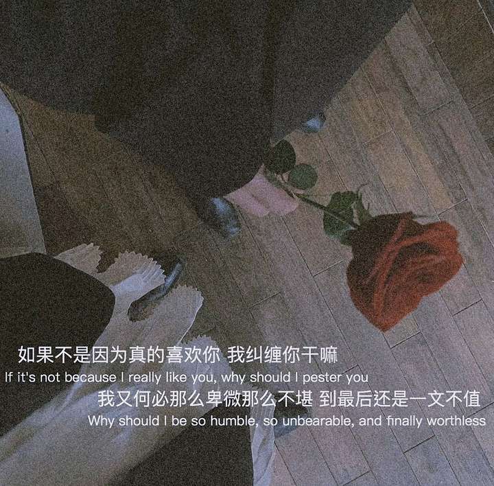 有没有虐到骨子里的文案推荐一下