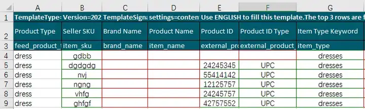 实操收藏：通过库存模板表格创建父子变体