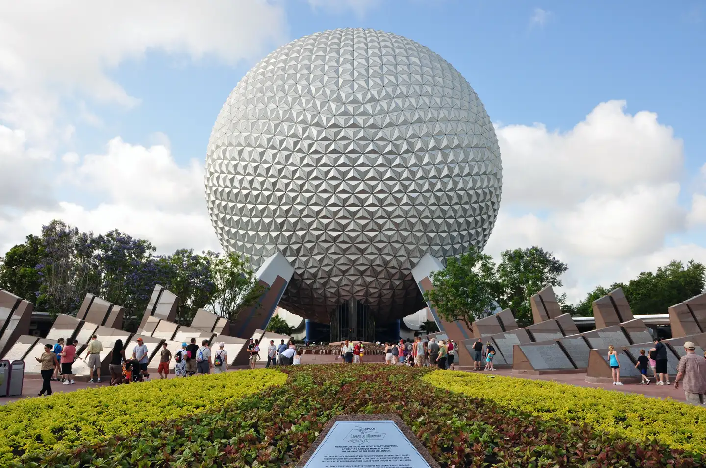 Waterford Crystal Disney World 2000 Epcot Spaceship Earth