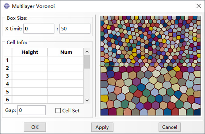一个好用的Abaqus晶体塑性模型生成插件-Voronoi模型的图12