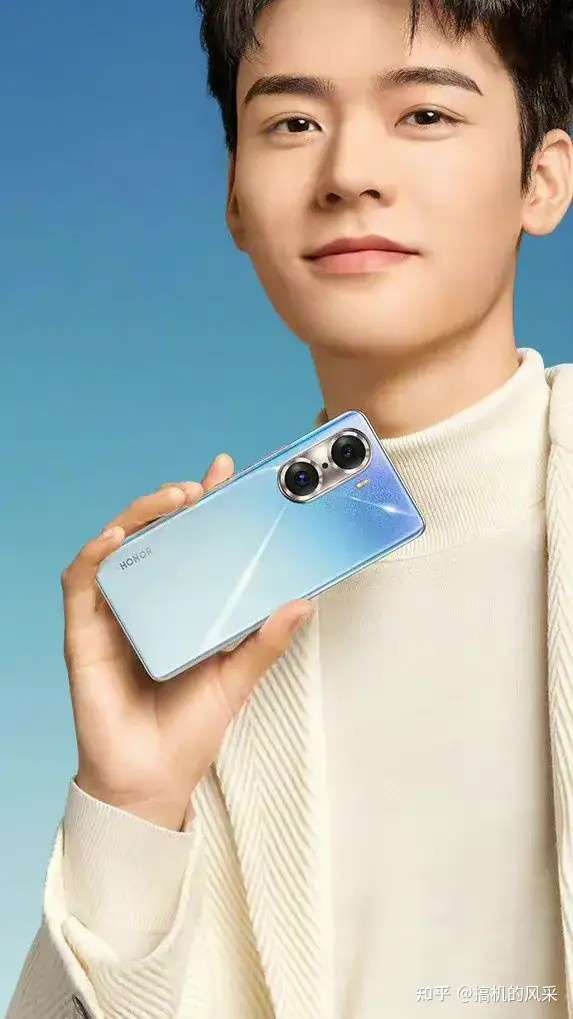龚俊代言的荣耀60系列真机外观正式爆光四曲面屏国产新一代钻石屏升级