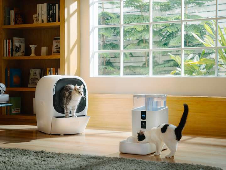 宠物智能AI化,饮水机和猫砂盆出现三代机