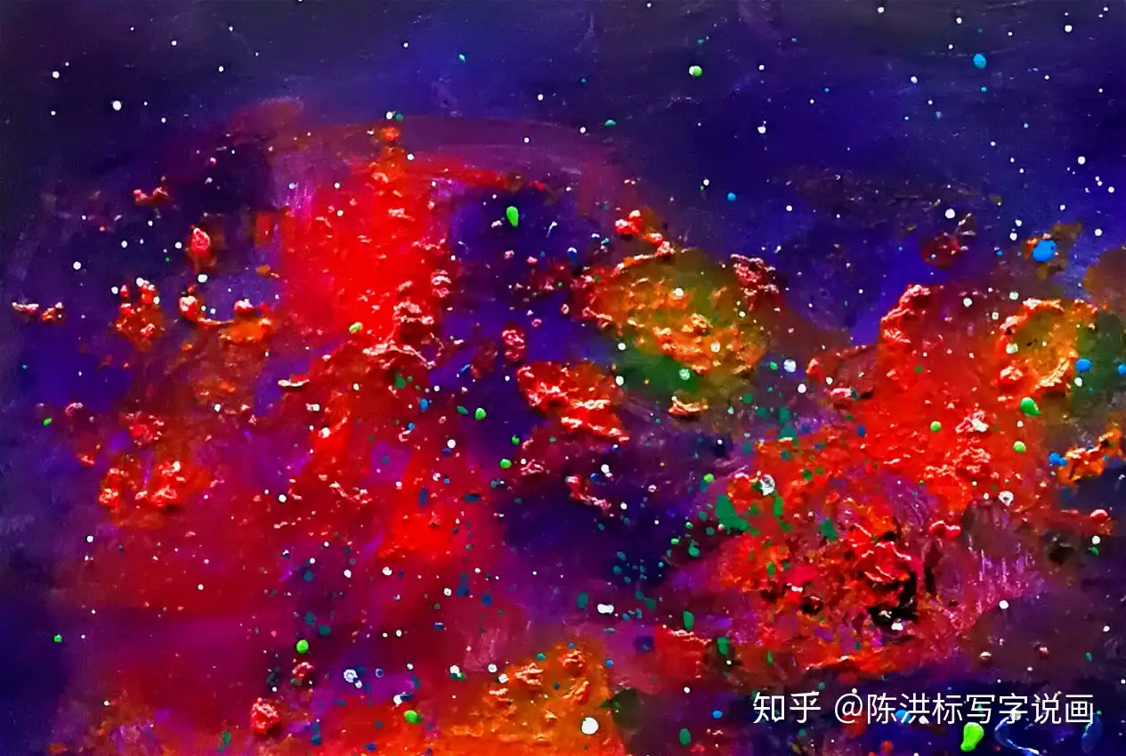 这幅油画估价1亿美金，远不止六七十种颜色，能找出10种的是天才