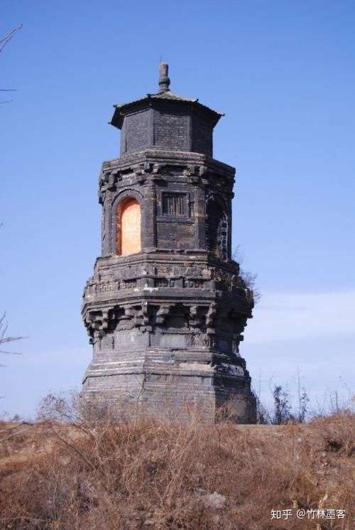 竹林墨客:河北老照片之唐山范家坞半截塔
