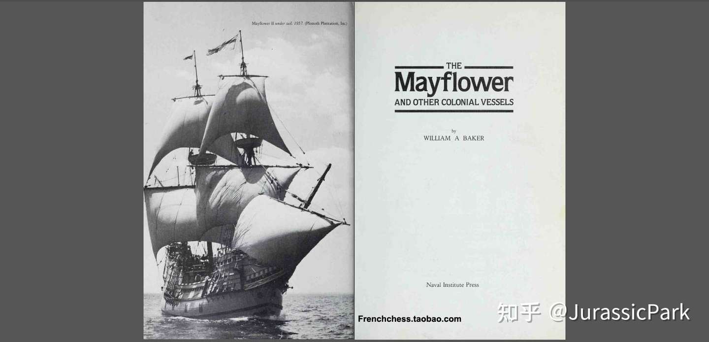 0003 The Mayflower And Other Colonial Vessels 知乎